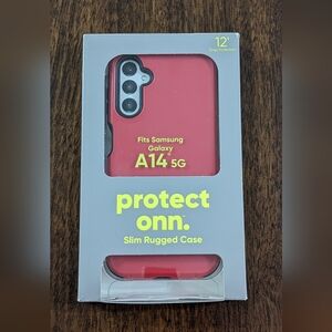 NEW Samsung Galaxy A14 5G Slim Rugged Phone Case, Red